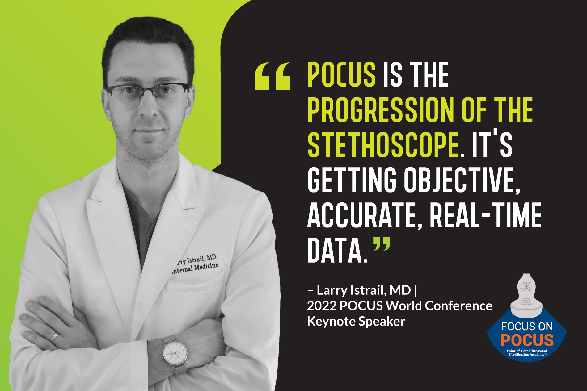 POCUS World Conference Keynote Spotlight PointofCare Ultrasound