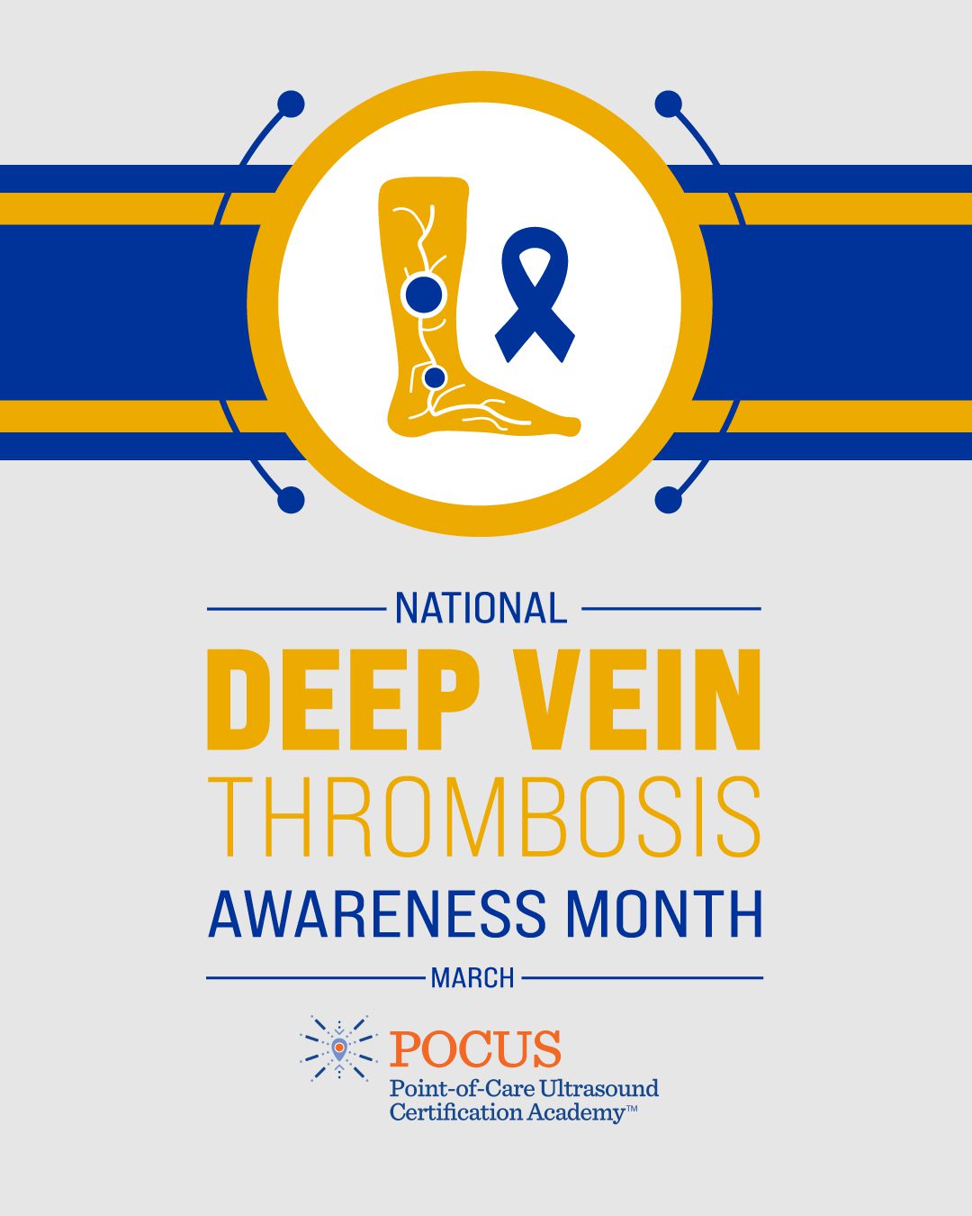 DVT awareness graphic