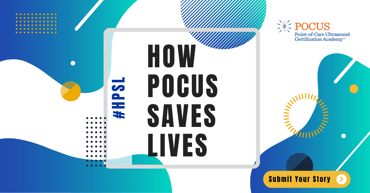 How POCUS saves lives graphic
