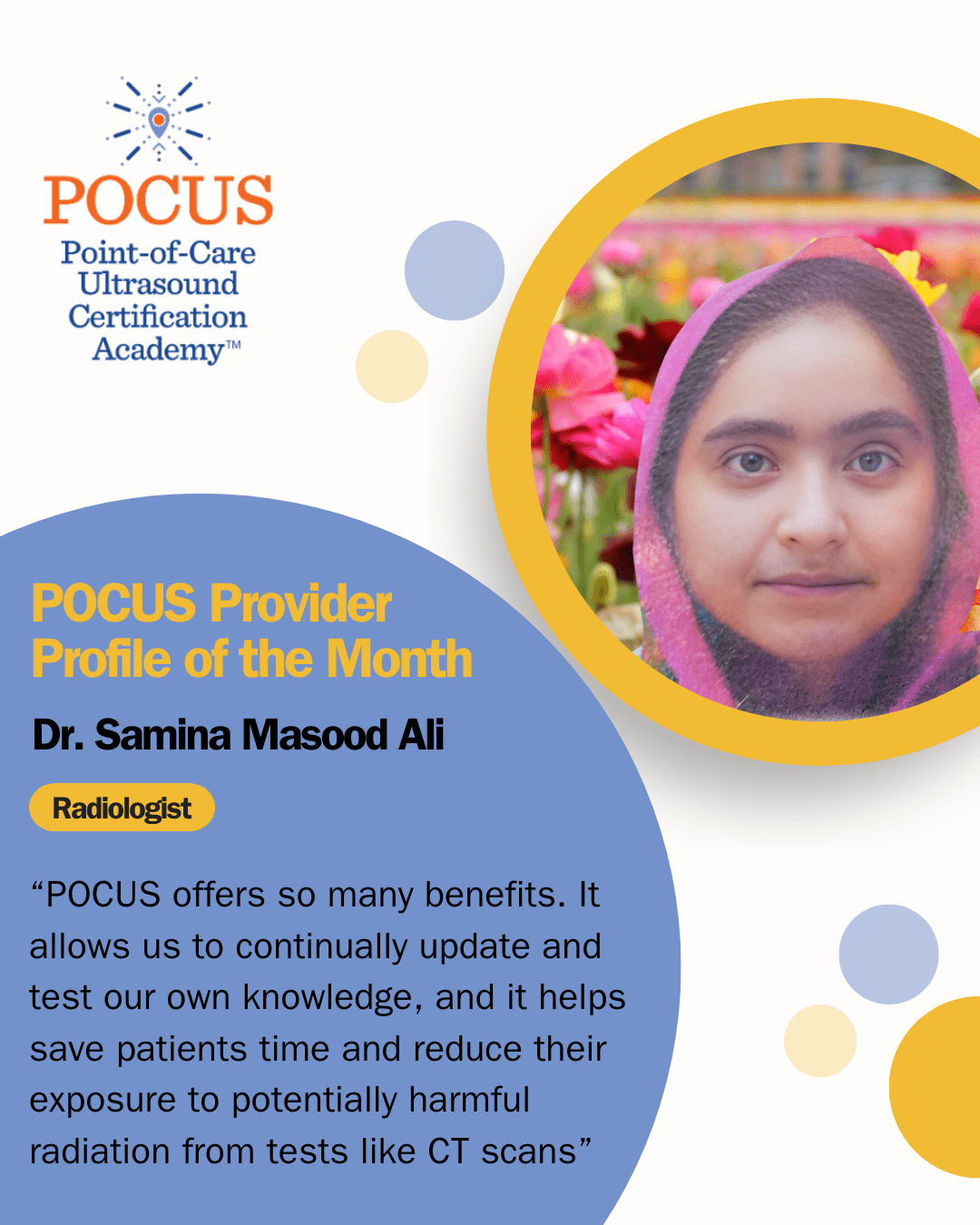 Saminia Masood Ali provider profile