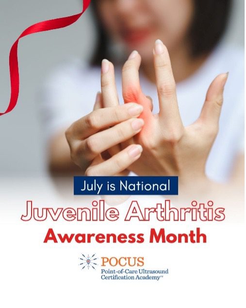 Juvenile arthritis awareness month graphic
