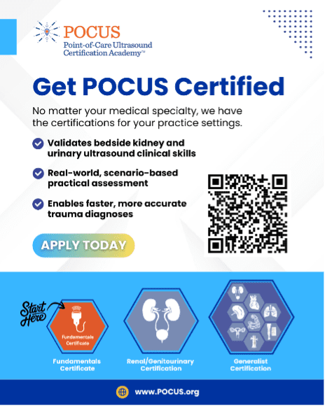 Renal certification graphic