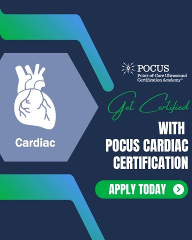 Cardiac certification promotion graphic
