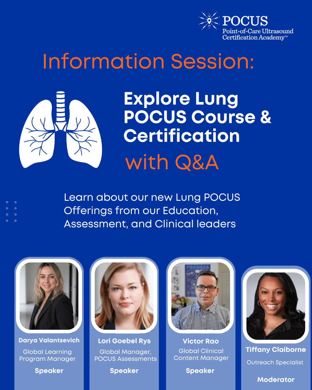 Lung info session graphic