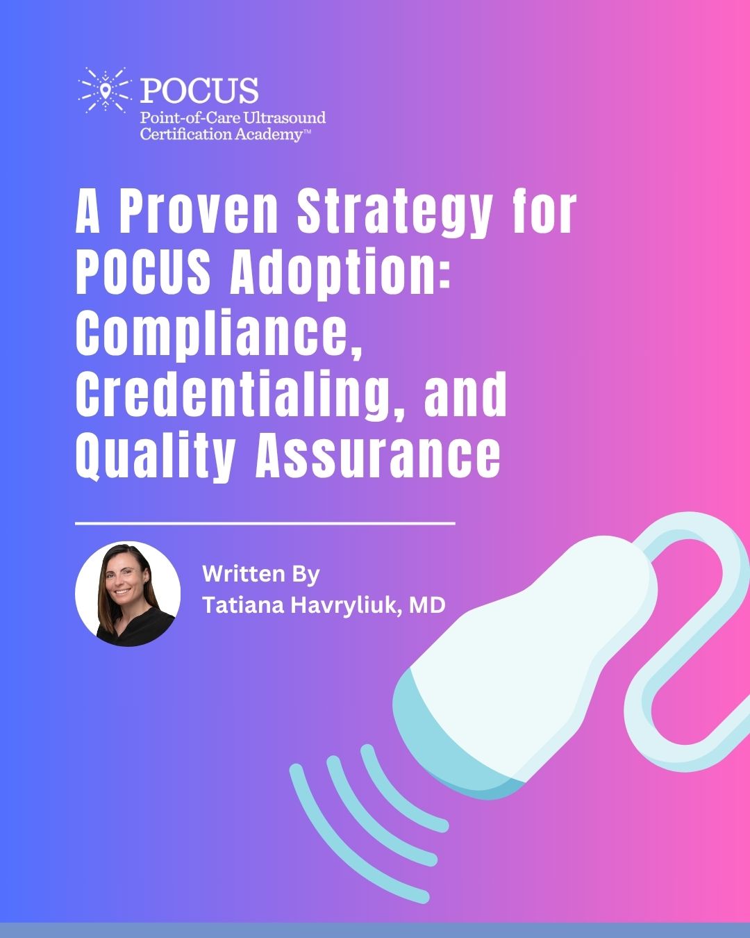 POCUS adoption strategy blog graphic
