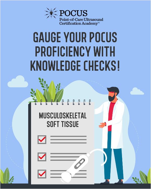 Graphic of MSK soft tissue knowledge check